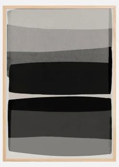 Modern Black and White Plakat (21x29.7 cm (A4))