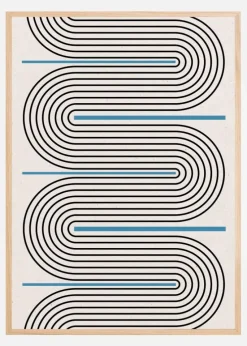 Modern Contemporary Balance No.4 Plakat (21x29.7 cm (A4))