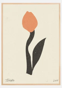 Modern Flower 01 Plakat (21x29.7 cm (A4))