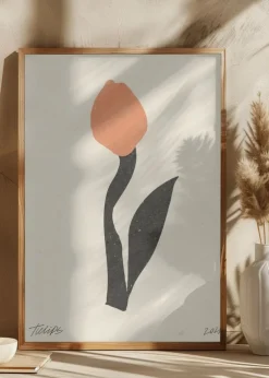 Modern Flower 01 Plakat (21x29.7 cm (A4))