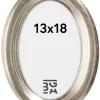 Molly ramme Oval Sølv 13x18 cm
