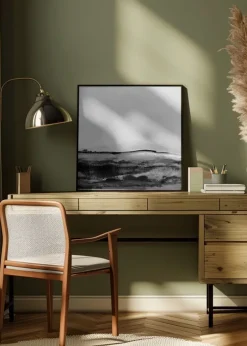 Mono Landscape No1 Plakat (30x30 cm)