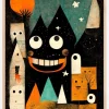 Monster Ville Plakat (21x29.7 cm (A4))