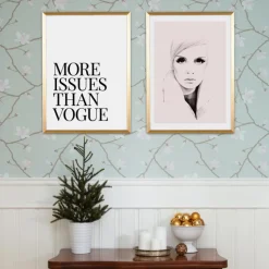 More Issues Than Vogue Plakat (21x29.7 cm (A4))
