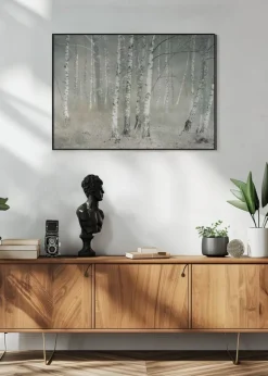 Morning silence Plakat (21x29.7 cm (A4))