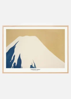 Mount Fuji From Momoyogusa Plakat (21x29.7 cm (A4))