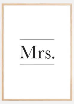 Mrs Plakat (21x29.7 cm (A4))