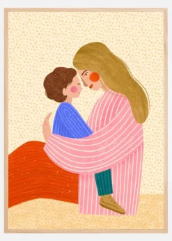 Mum Love Plakat (21x29.7 cm (A4))