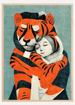 My Tiger And Me Plakat (21x29.7 cm (A4))