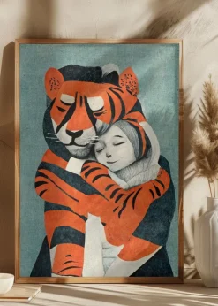 My Tiger And Me Plakat (21x29.7 cm (A4))