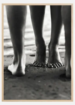 Naked feets Plakat (21x29.7 cm (A4))