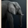 Namibian Elephant Plakat (21x29.7 cm (A4))