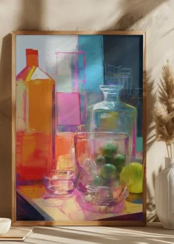 Neon Still Life No 2 Plakat (21x29.7 cm (A4))