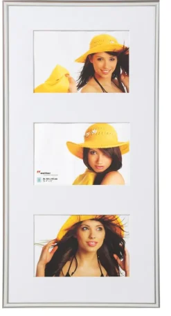 New Lifestyle Collageramme Sølv - 3 Billeder (10x15 cm)