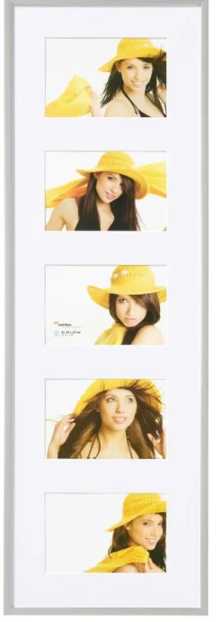 New Lifestyle Collageramme Sølv - 5 Billeder (10x15 cm)