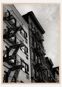 New York City Fire Escapes 05 Plakat (21x29.7 cm (A4))