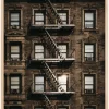 New York Fire Escape Plakat (21x29.7 cm (A4))