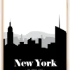 New York Skyline Plakat (21x29.7 cm (A4))