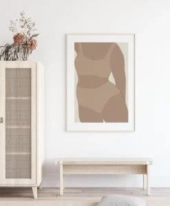 NUDE Plakat (21x29.7 cm (A4))