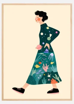 Ocean Walk Plakat (21x29.7 cm (A4))