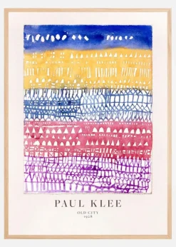 Old City Plakat (21x29.7 cm (A4))