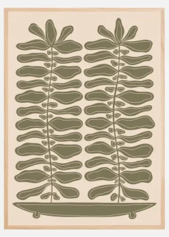 One Hundred Leaved Plant #23 Plakat (21x29.7 cm (A4))