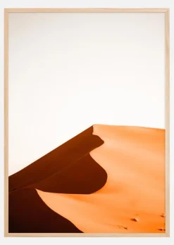 Orange desert Plakat (21x29.7 cm (A4))