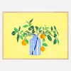 Orangetree Plakat (21x29.7 cm (A4))