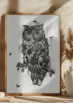 Owl Plakat (21x29.7 cm (A4))