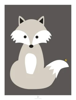 Ox - Grey Plakat (30x40 cm)