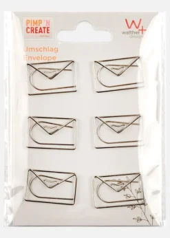 PAC Metal Paperclip Envelope Sølv