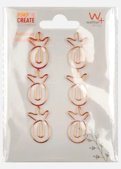 PAC Metal Paperclip Pineapple Koppar