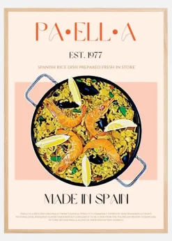Paella Plakat (21x29.7 cm (A4))
