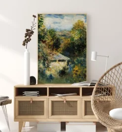 Painted Landscape Plakat (21x29.7 cm (A4))