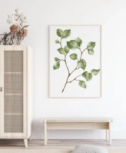 Painted Leaves Plakat (21x29.7 cm (A4))