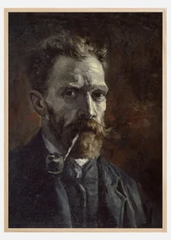 Painted Man With Pipe Plakat (21x29.7 cm (A4))