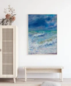 Painted Waves Plakat (21x29.7 cm (A4))