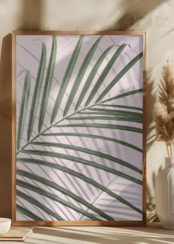 Palm Leaf Shadow Plakat (21x29.7 cm (A4))