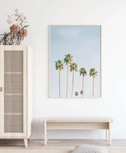 Palm Trees Plakat (21x29.7 cm (A4))