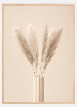 Pampas Grass III Plakat (21x29.7 cm (A4))