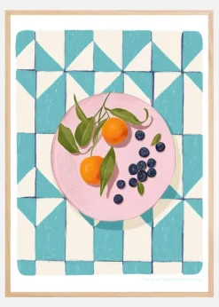 Pandc Citrus and Berries Plakat (21x29.7 cm (A4))