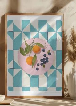 Pandc Citrus and Berries Plakat (21x29.7 cm (A4))