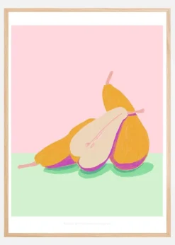 Pandc Pears Copy Plakat (21x29.7 cm (A4))
