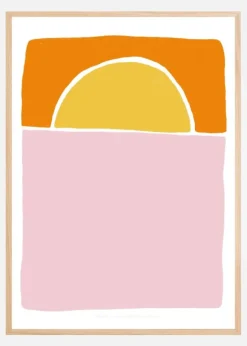 Pandc Sunset Copy Plakat (21x29.7 cm (A4))