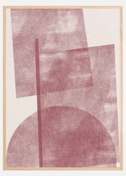 Paper Red Collage No.4 Plakat (21x29.7 cm (A4))