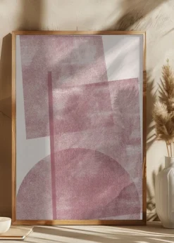 Paper Red Collage No.4 Plakat (21x29.7 cm (A4))