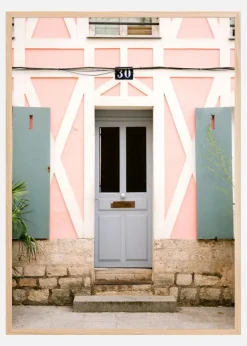 Paris Door Plakat (21x29.7 cm (A4))