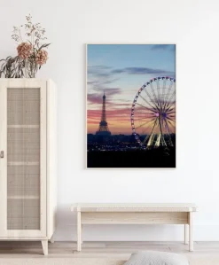 Paris Wheel Plakat (21x29.7 cm (A4))
