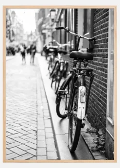 Park the Bicycles Plakat (21x29.7 cm (A4))