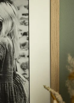 Passepartout Hvid (Sort kerne) - Bestilt efter mål